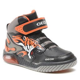 Geox Zapatillas Geox J Inek Boy J369CC 0BUCE C0038 M Black/Orange