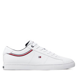 

Снікерcи Tommy Hilfiger Essential Leather Sneaker Detail FM0FM03887 White YBR, Білий