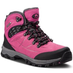Elbrus Bakancs Elbrus Mandoza Mid Wp Burgundy/Dark Grey/Violet