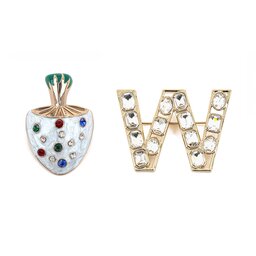 Weekend Max Mara 2 db-os bross készlet Weekend Max Mara Ideo 2357561532650 White 001