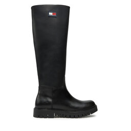 Tommy Jeans Чоботи Tommy Jeans Tjw Long Shaft Boot EN0EN02627 Чорний