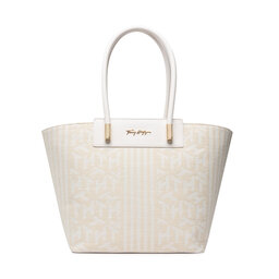 Tommy Hilfiger Geantă Tommy Hilfiger New Tommy Tote Canvas AW0AW12310 0F7