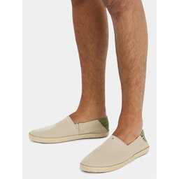 

Еспадрильї Tommy Hilfiger Hilfiger Espadrille Core Textile FM0FM04981 Beige AEG, Бежевий