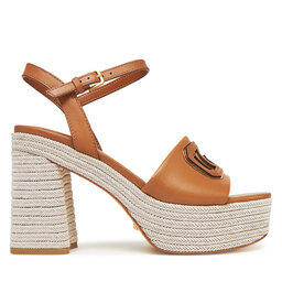 Guess Espadryle Guess FLJFML LEA03 Brązowy