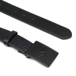 

Чоловічий ремінь Polo Ralph Lauren 36mm Pp Plaque Belt 405691693005 Black/Matte Black, Чорний