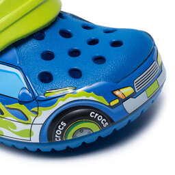 

Шльопанці Crocs Fitruckbandclog K 207074 Bright Cobalt, Голубий