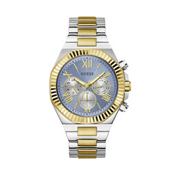 Guess Zegarek Guess Equity GW0703G3 Srebrny