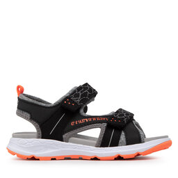 

Босоніжки Superfit 1-000581-0000 M Schwarz/Orange, Чорний