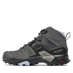 

Трекінгові черевики Salomon X Ultra 4 Mid Gtx W GORE-TEX 416250 21 V0 Magnet/Black/Zen Blue, Сірий