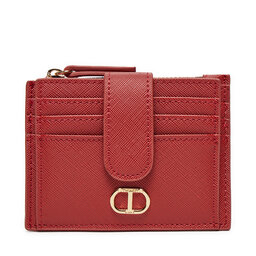TWINSET Малък дамски портфейл TWINSET 242TL8044 Червен