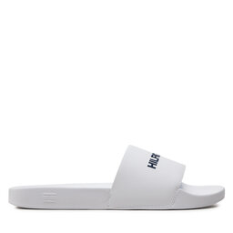Tommy Hilfiger Ciabatte Tommy Hilfiger Hilfiger 85 Pool Slide FM0FM05021 Bianco