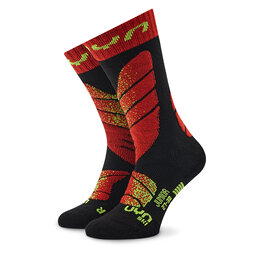 UYN Скиорски чорапи UYN S100045 Black/Red B102