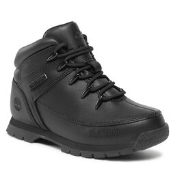 Timberland Trekingová obuv Timberland Euro Sprint TB0A13DP0011 Black Full Grain