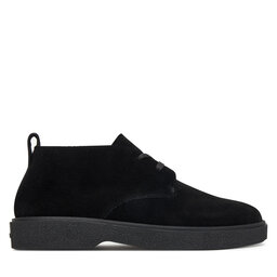 Calvin Klein Laisvalaikio batai Calvin Klein Text Rubber Desert Boot Su HM0HM01978 Juoda