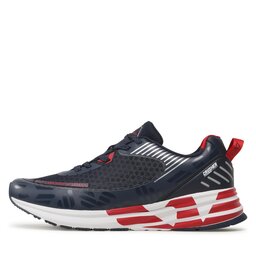 

Снікерcи EA7 Emporio Armani X8X093 XK238 S329 Blk Iris/Rac.Red/Wht, Cиній