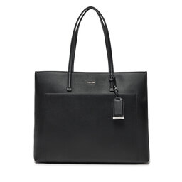 Calvin Klein Kabelka Calvin Klein Ck Must Medium Shopper_Caviar K60K613086 Černá