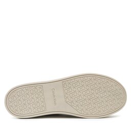 

Снікерcи Calvin Klein High Top Lace Up W/Zip Mono HM0HM01046 Outline Mono Beige 0F5, Бежевий