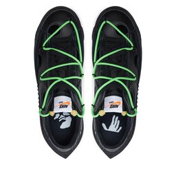 

Взуття Nike Blazer Low'77 / OW DH7863 001 Black/Black/Electro Green, Чорний