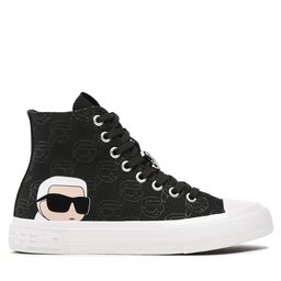 

Кеди KARL LAGERFELD KL60356F Black Canvas, Чорний