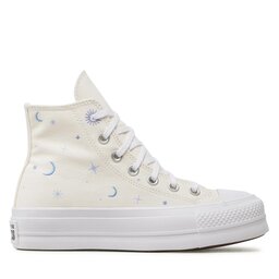 

Кеди Converse Ctas Lift Hi A02895C Egret/Moonrise Purple, Écru