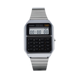 Casio Годинник Casio Vintage Edgy CA-500WE-1AEF Срібний