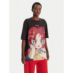 HUGO HUGO Camiseta 50545061 Negro Oversize