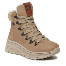 Rieker Schnürstiefeletten Rieker 48034-20 Camel / Nuss / Beige 20