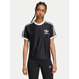 adidas adidas Camiseta adicolor 3-Stripes IX5505 Negro Loose Fit
