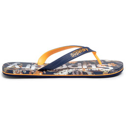 

В'єтнамки Superdry Scuba Aop Flip Flop MF310004A Indo Leaf 0VG, Cиній