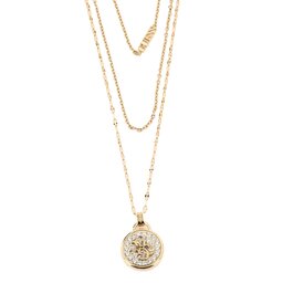 

Намисто Guess Dreaming Guess JUBN03 127JW YG, Позолота жовтого кольору