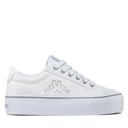 

Кеди Kappa 243162 White/Silver 1015, Білий