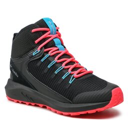 Columbia Trekking čevlji Columbia Trailsorm™ Mid Waterproof BL0155 Black/White 014