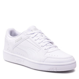 Puma Сникърси Puma Rebound Jpy Low 380747 02 Puma White/White Gray/Gray Violet