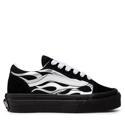 

Кросівки Vans Old Skool VN0A4VJC7US1 (Metallic Flame)Blksilver, Чорний