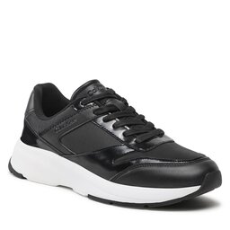 Calvin Klein Сникърси Calvin Klein Low Top Lace Up Mix HM0HM00901 Ck Black BEH