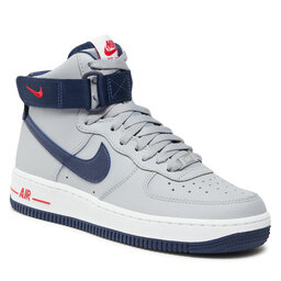 Nike Topánky Nike Air Force 1 Hi Qs DZ7338 001 Wolf Grey/College Navy