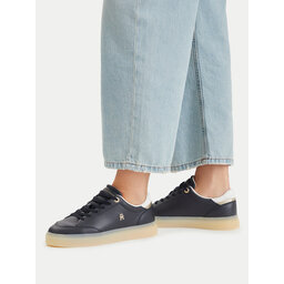 Tommy Hilfiger Sneakers Tommy Hilfiger Th Chic Sneaker Elevated FW0FW09400 Dunkelblau