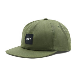 HUF Șapcă HUF Ess Unstructured Box HT00544 Loden