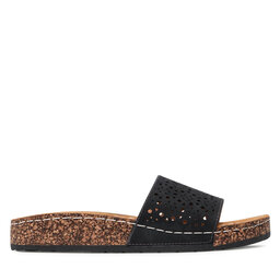 

Шльопанці Clara Barson WSS20489-01ECO Black, Чорний