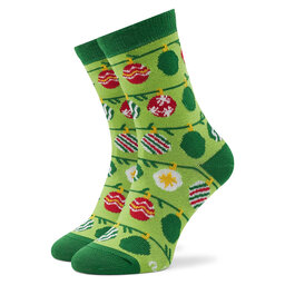 

Набір з 3 пар низьких шкарпеток unisex Rainbow Socks Xmas Balls Зелений