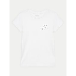 Calvin Klein Jeans Calvin Klein Jeans Camiseta Signage IG0IG02624 Blanco Slim Fit