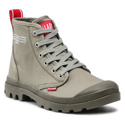 Palladium Schnürstiefeletten Palladium Pampa Hi Dare 76258-325-M Olive Night 1