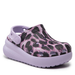 

Шльопанці Crocs Cls Crocs Animal Cutie 207838 Leopard, Фіолетовий