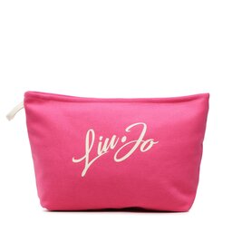 Liu Jo Kosmētikas somiņa Liu Jo Beauty M Canvas Log VA3166 T0300 Dark Fuxia 82436