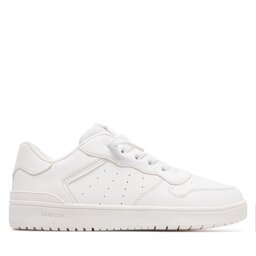 Geox Sneakersy Geox J Washiba Girl J36HXD 054FU C1000 D Biela
