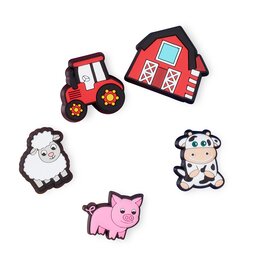 

Прикраса для взуття Crocs Cutesey Farm Animal 5 Pack 10011402 mix, Кольоровий
