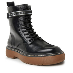 Pepe Jeans Боти Pepe Jeans PLS50503 Black 999