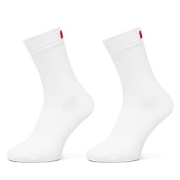 HUGO 2er-Set hohe Damensocken HUGO 50502046 Weiß