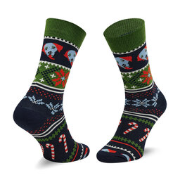 

Високі шкарпетки unisex Happy Socks HHS01-7300 Зелений