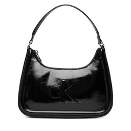Calvin Klein Bolso Calvin Klein Bold Ck Metallic Shoulder Bag LV04F3332G Negro
